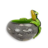 Frosch mit Schale nach Murano-Art